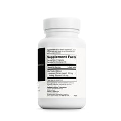 Close-up of DAVINCI Milk Thistle capsules for easy daily liver and digestion support