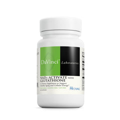 DaVinci NAD+ Activate with Glutathione bottle pour for daily routine.