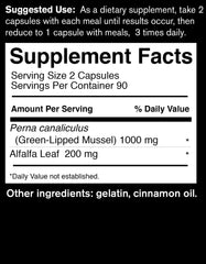 DAVINCI Sea Mussel packaging variant indicating non-GMO ingredients.