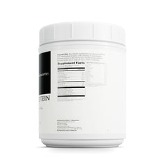 DAVINCI plant-based protein blend showcases muscle-supporting nutrients.
