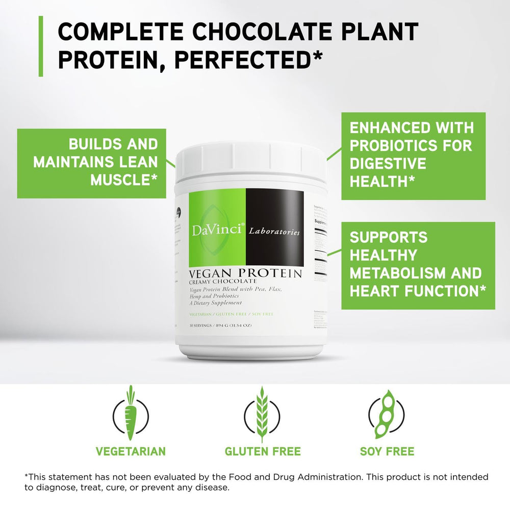 DAVINCI vegan protein shake being prepared for a satisfying snack.