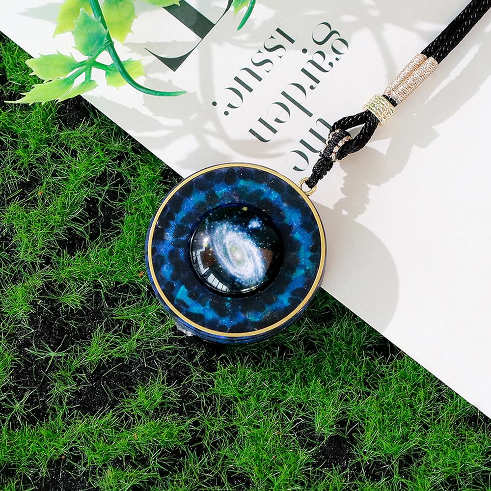 Day Day Up Nebula Pendant rotating center offers tactile relief and focus during busy days