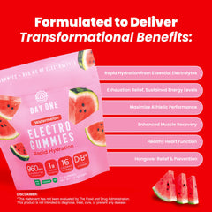Serving suggestion showing quick electrolyte recharge after workouts.