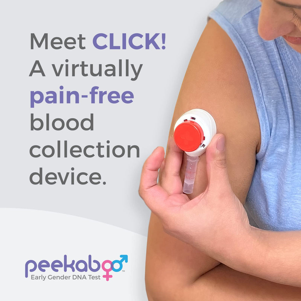 DDC Peekaboo Click Express step-by-step collection prompts simplify at-home use.