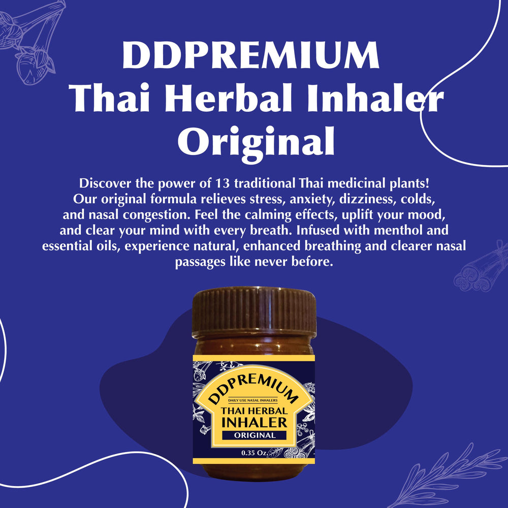 DDPremium inhaler compact travel design for easy on-the-go relief