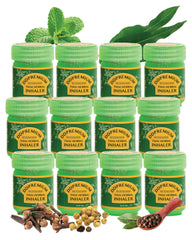 DDPremium Thai Herbal Inhaler with menthol in compact 12-pack for on-the-go freshness