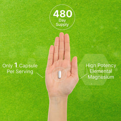 Deal Supplement capsules being poured, implying easy serving and minimal waste.