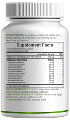 Deal Supplement non-GMO ingredients in magnesium complex.