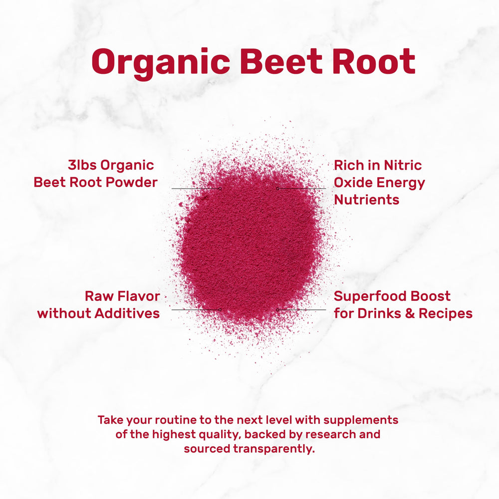 Deal Supplement raw beet powder bag captures natural texture ideal for smoothies.
