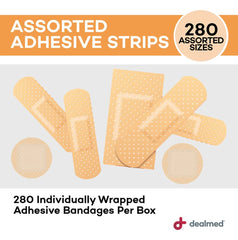 Dealmed bandage individually wrapped packaging ensuring sterile cleanliness