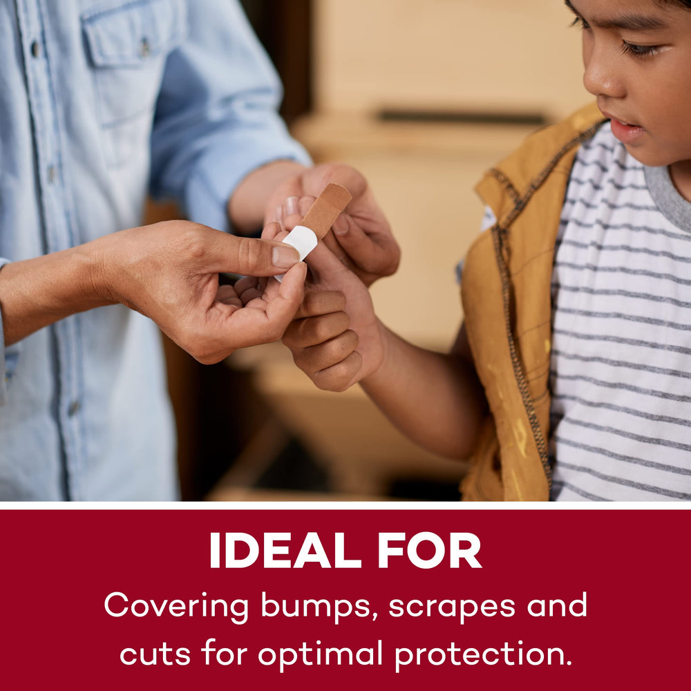 Dealmed fabric adhesive bandage provides breathable protection on minor wounds