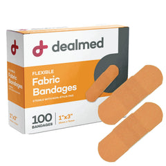 Dealmed clinic-ready bandages included for ready kits