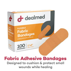Dealmed individually wrapped bandage ready for quick access