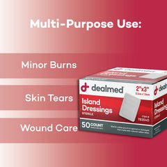 Dealmed breathable cushion design offers comfort during extended wear.