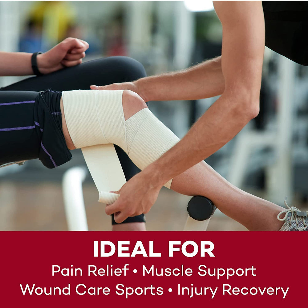 Dealmed latex-free bandage offers breathable compression wrap