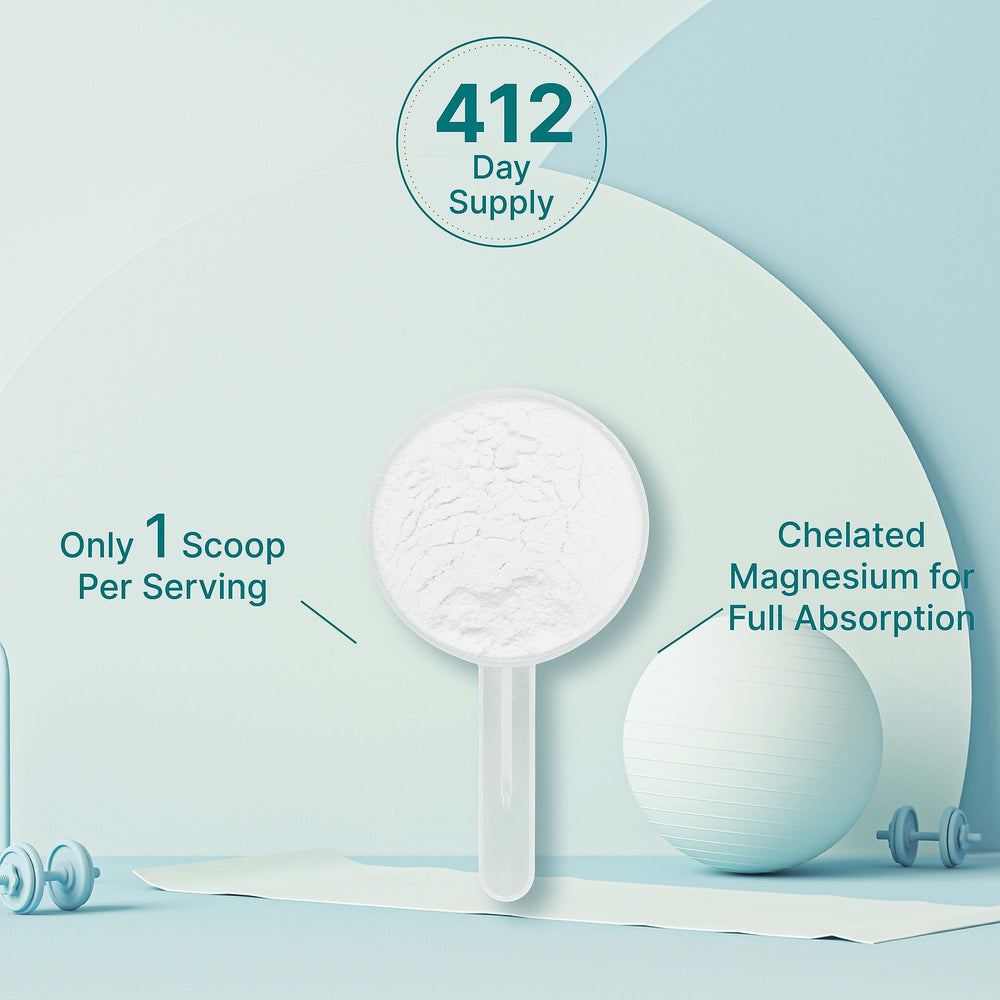 DEAL SUPPLEMENT Magnesium Citrate Powder close-up showing fine texture and purity.