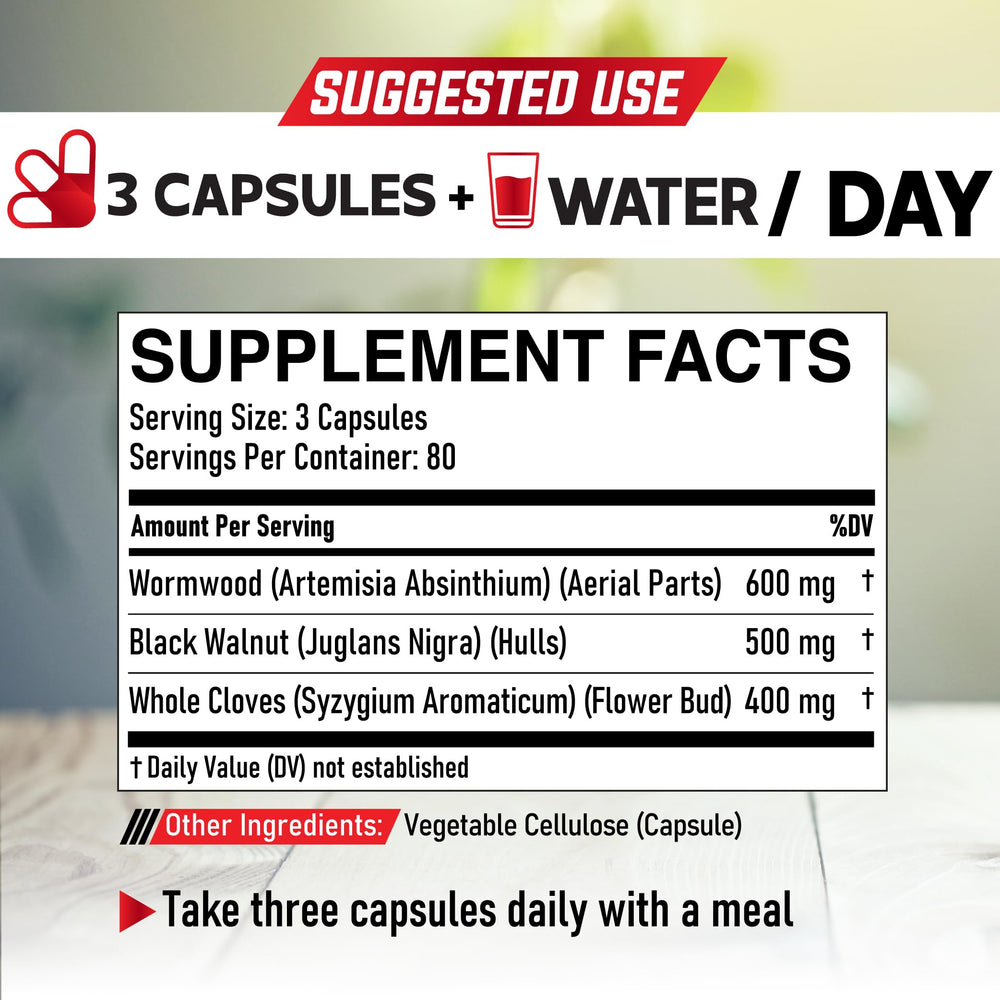 DEDICAD packaging closeup highlights vegan capsules and gluten-free, non-GMO ingredients.