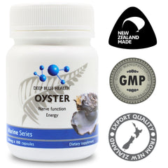 Deep Blue Health lab testing scene with HACCP certification badge