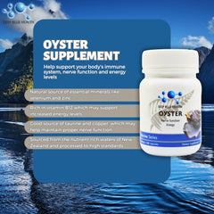 Deep Blue Health oyster capsules close-up highlighting per-capsule content