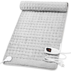 Deepsoon heating pad front view for broad coverage and warmth