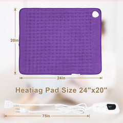 Deepsoon heating pad along arms and legs for versatile heat coverage.