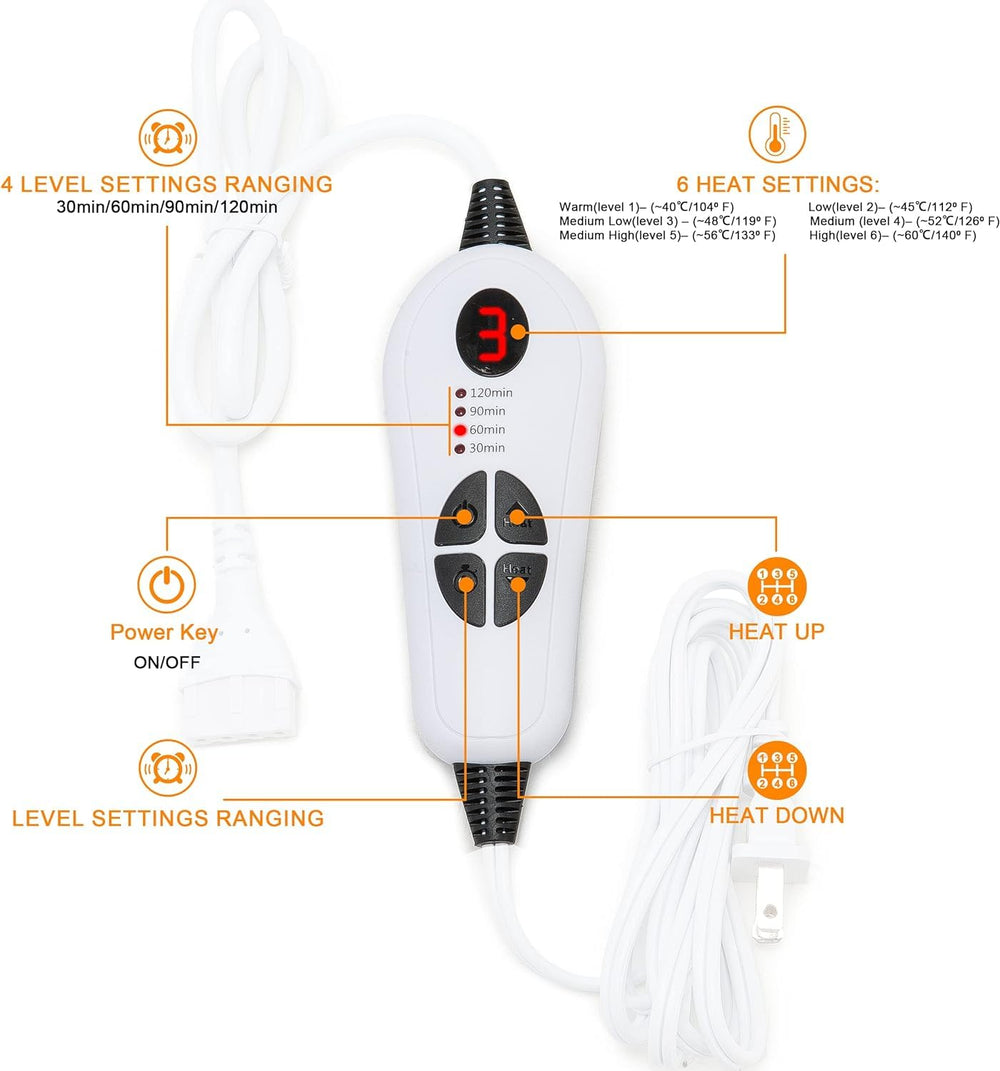 Deepsoon heating pad for arms delivering comforting heat