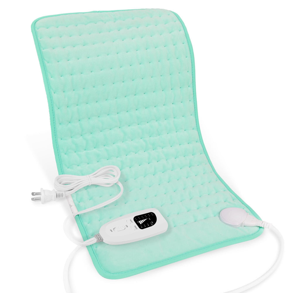 Deepsoon heating pad back neck 12x24 provides soothing warmth for aching muscles.
