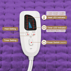 Deepsoon heating pad over the knee for comfort and support.