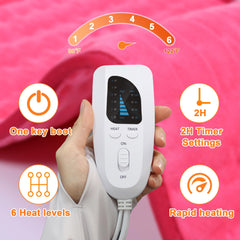 Deepsoon legs heating pad covering large areas for relief