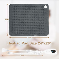 Deepsoon heating pad being machine washed for easy cleaning