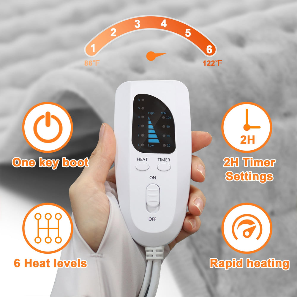 Deepsoon heating pad moist and dry heat options for versatile relaxation