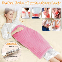 Deepsoon neck wrap providing targeted heat to ease stiffness