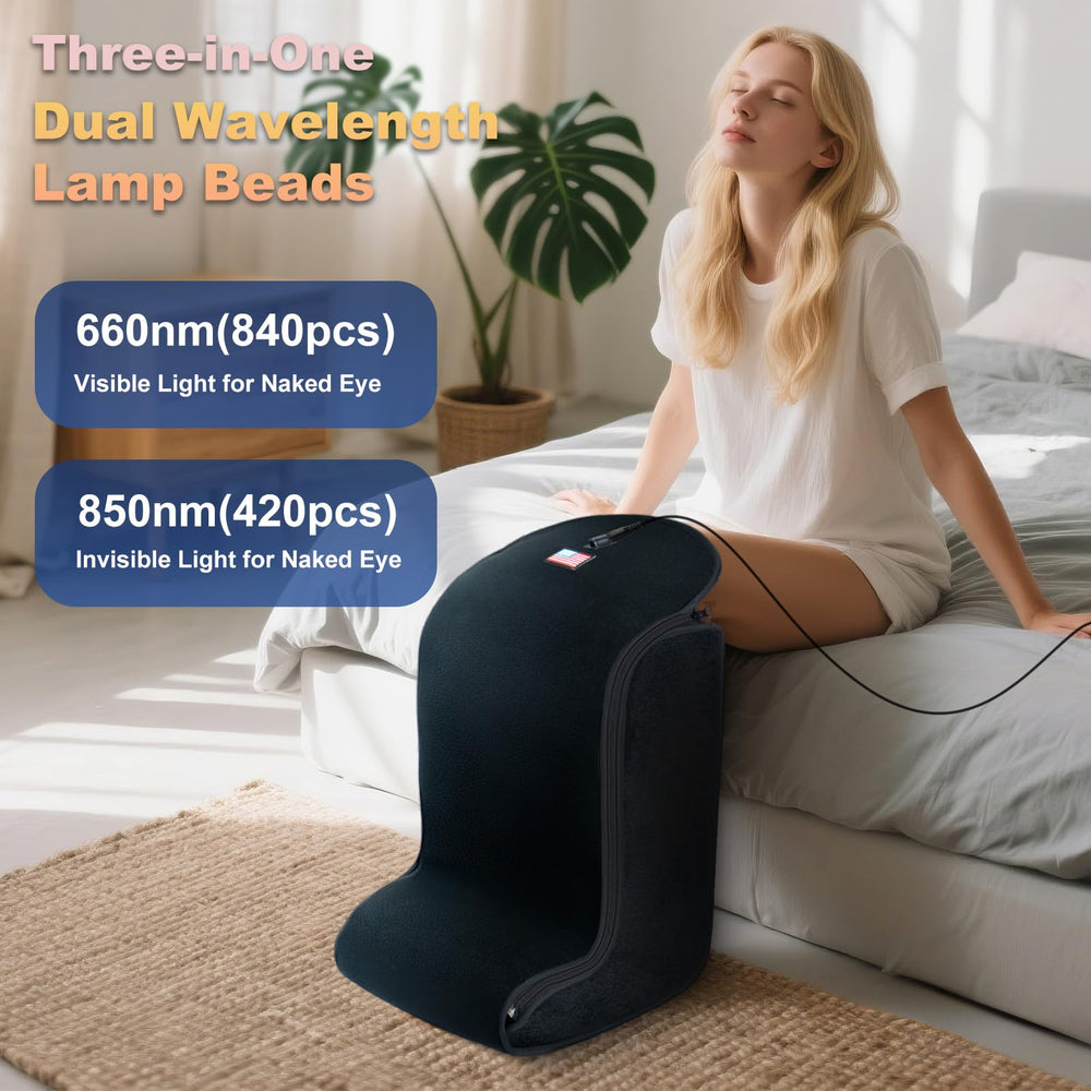 Deerbaba red light therapy device for ankles supporting post-activity recovery at home.