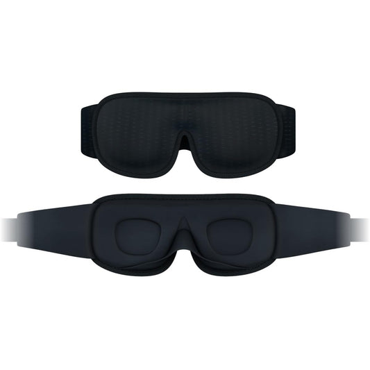DefenderShield EMF eye mask light-block design for restful sleep
