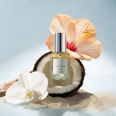 DefineMe Kahana white orchid focus emphasizes a delicate floral touch for date nights.
