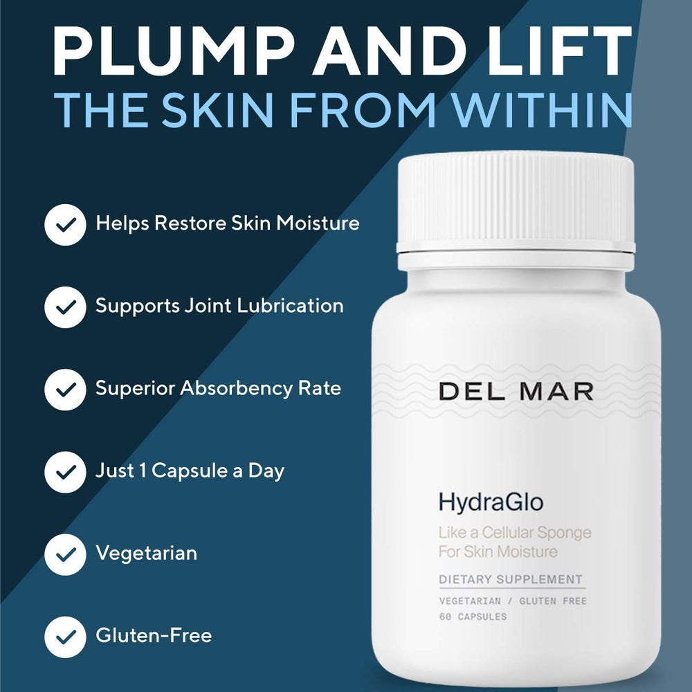 Del Mar Labs CeraLift packaging shows gluten-free, soy-free, and dairy-free formulation.