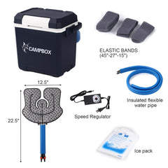 Delysionta home recovery setup for convenient cold therapy