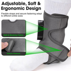DeMoce dual-pack setup enabling bilateral ankle or foot relief