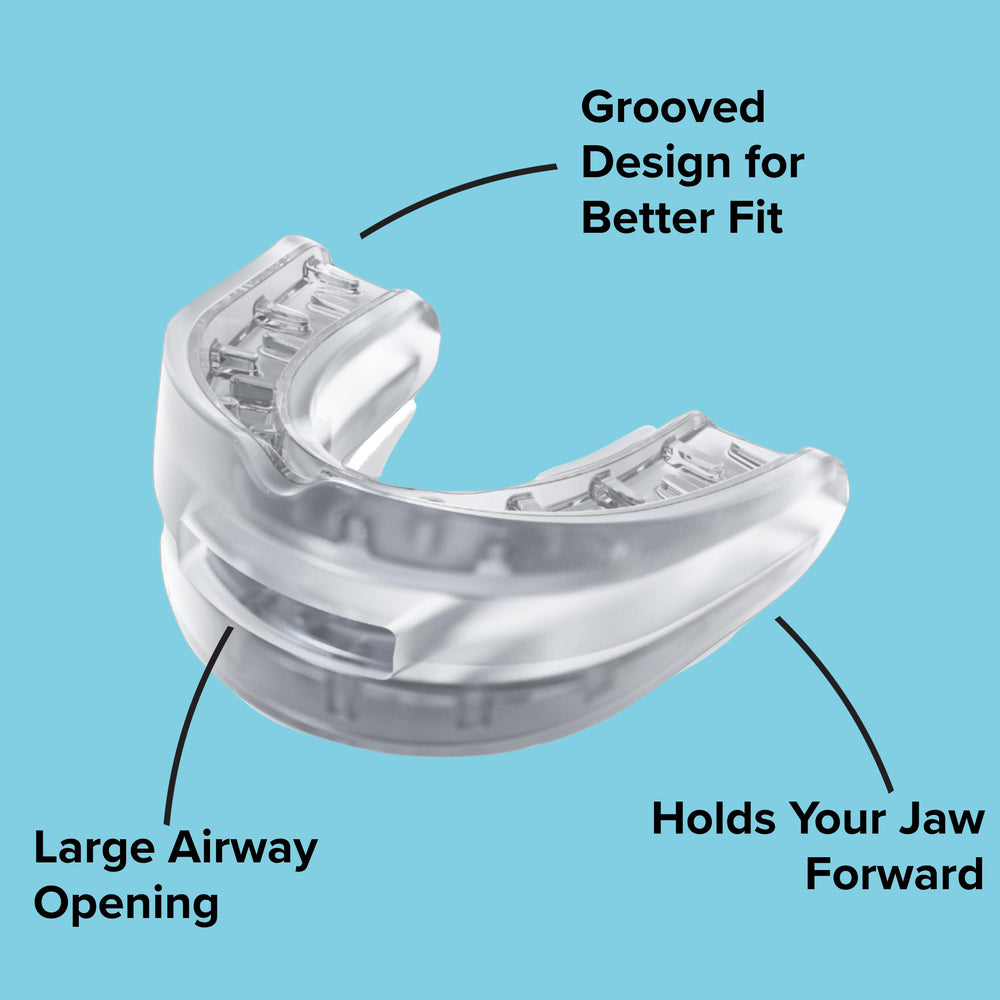 FDA-cleared snoring aid suitable for nightly use.