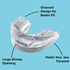 FDA-cleared snoring aid suitable for nightly use.