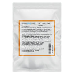 Dermaskin Labs Vitamin A Retinol Powder jar shown with light-safe packaging, ideal for oil-phase formulations.