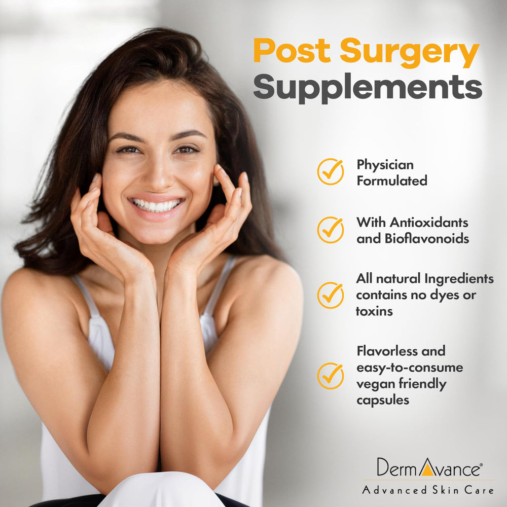 DermAvance Arnika Forte capsules close up showing key ingredients