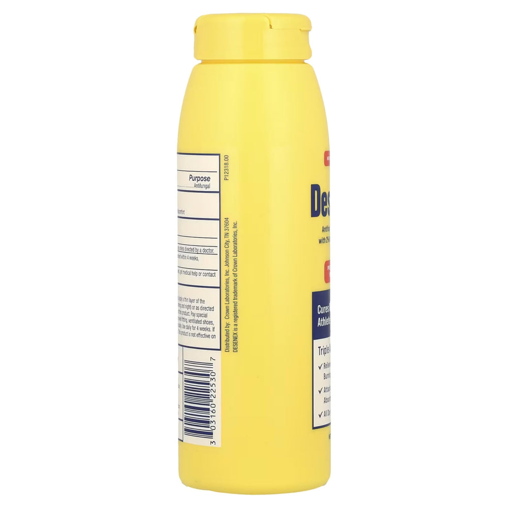 Desenex odor-neutralization powder helps feet stay fresher throughout the day.