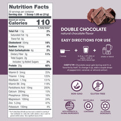 Designer Wellness Designer Whey gluten-free and kosher certifications shown on packaging