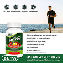 DEVA Tuba Prime packaging box, ready for your vegan daily routine.