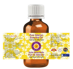dève herbes valerian oil amber glass bottle highlights potency preservation