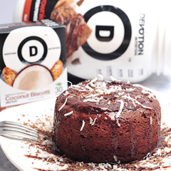 Devotion Nutrition protein powder nutrition panel highlights no added sugars.