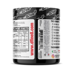 D-Fine8 mixed drink ready to sip demonstrates fast-dissolving formula.