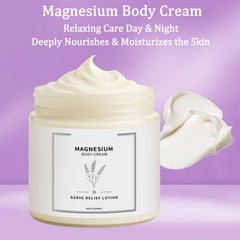 DFTLUUE Neuropathy Cream used in night routine for restful skin care.