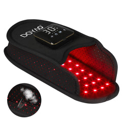 DGQY cordless foot therapy pad front view for wireless home use.